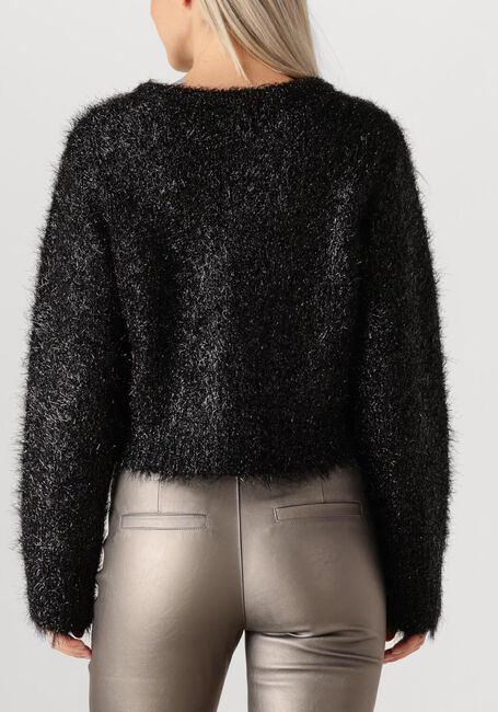 Zwarte KNIT-TED Vest LYNN CARDIGAN - large