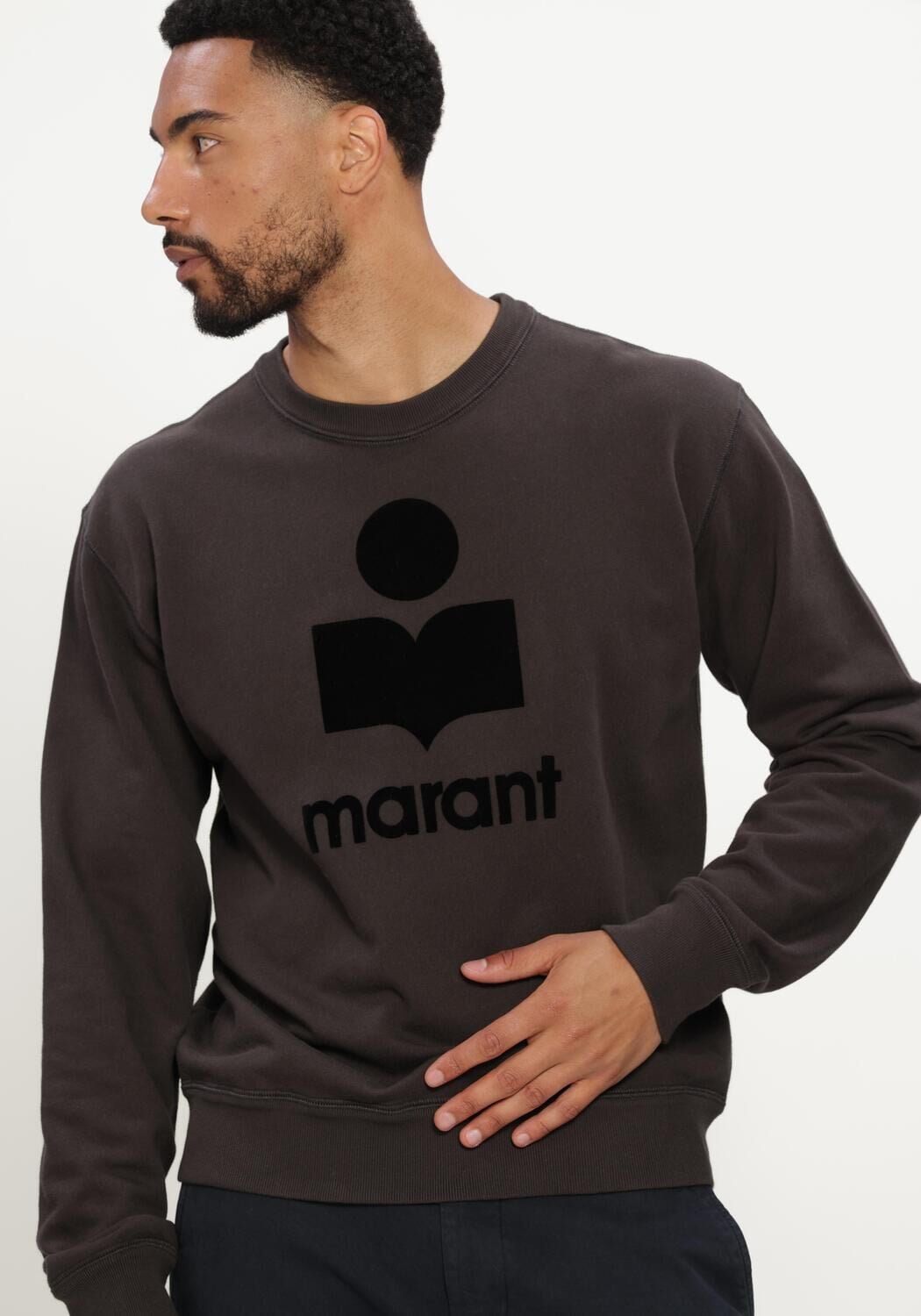 Zwarte ISABEL MARANT Trui MIKOY - large