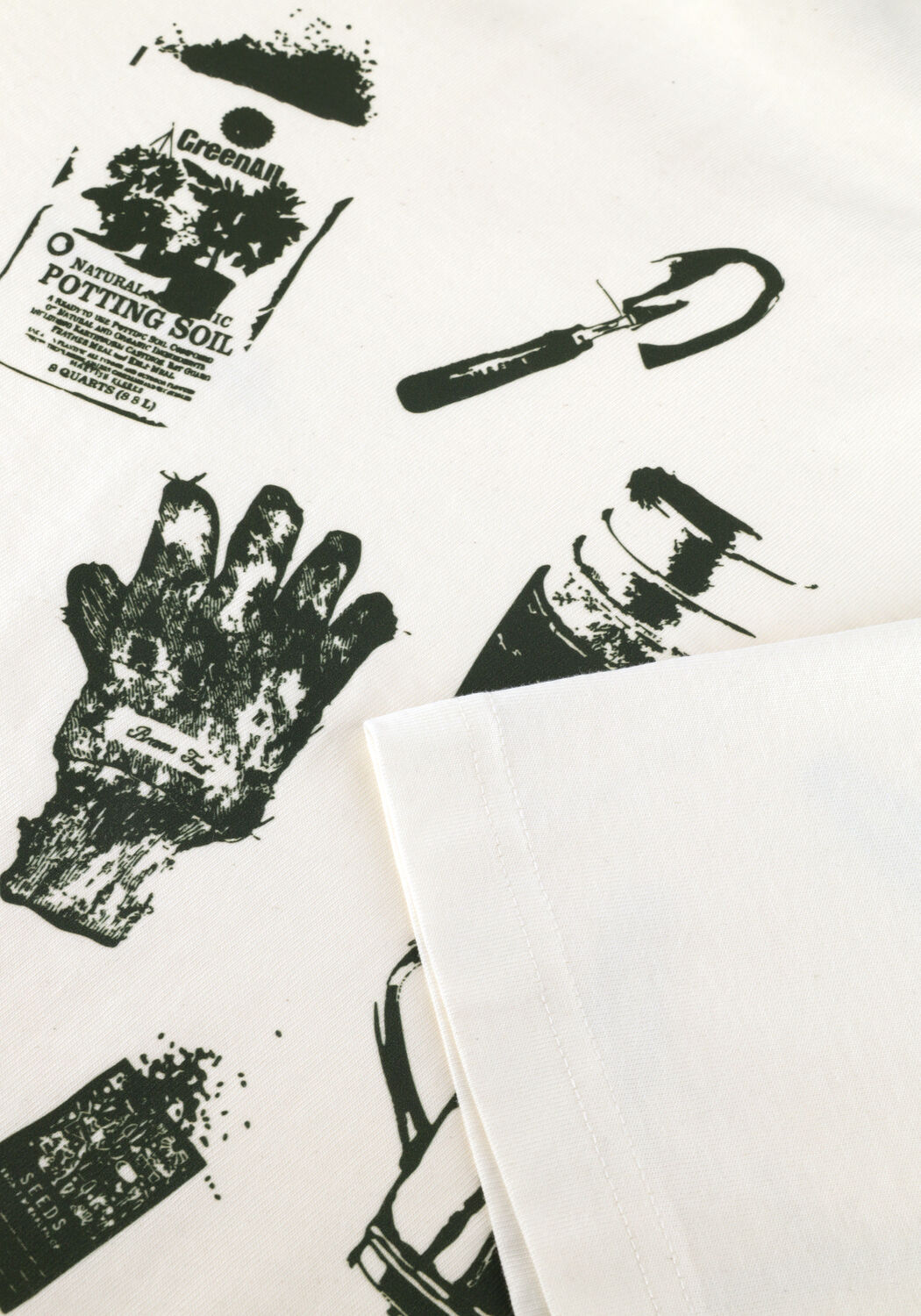 Ecru BRAM'S FRUIT T-shirt GARDENING KIT T-SHIRT - large