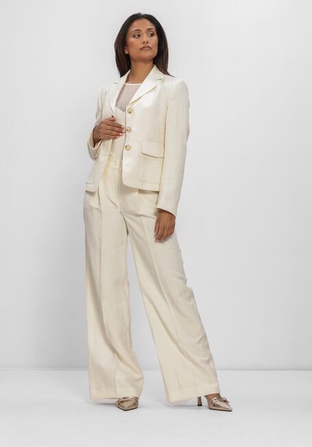 Ecru LUISA CERANO Wijde broek 638901/3824-00 - large