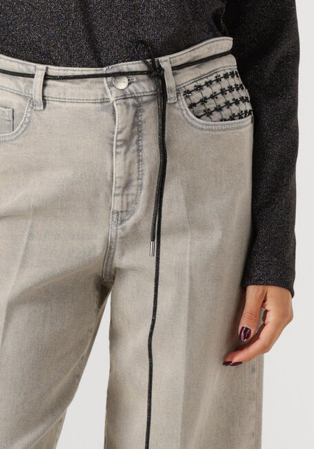 Donkerblauwe MARC CAIN COLLECTION Wijde broek ZC 82.09 D04 - large