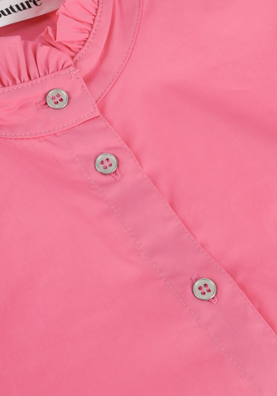 Roze CO'COUTURE Blouses SANDY POPLIN PUFF SHIRT - large