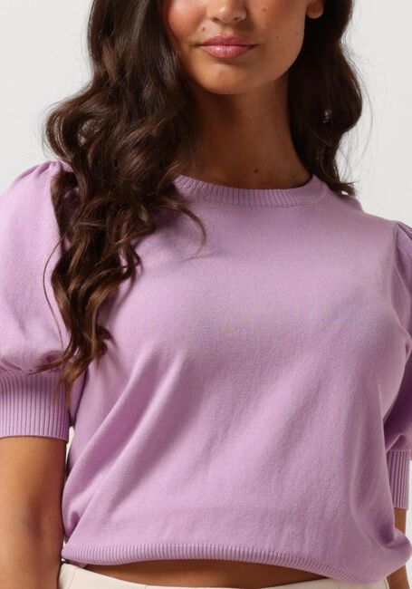 Paarse MINUS Trui LIVA KNIT TEE - large