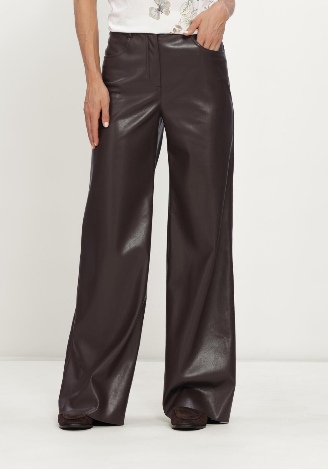 Bruine MARC CAIN PANTS Broeken WARRI - large