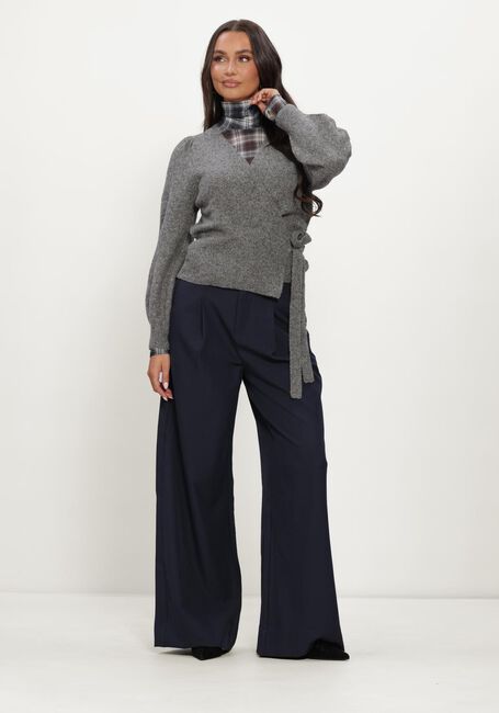 Grijze CO'COUTURE Vest ROGERCC WRAP CARDIGAN - large