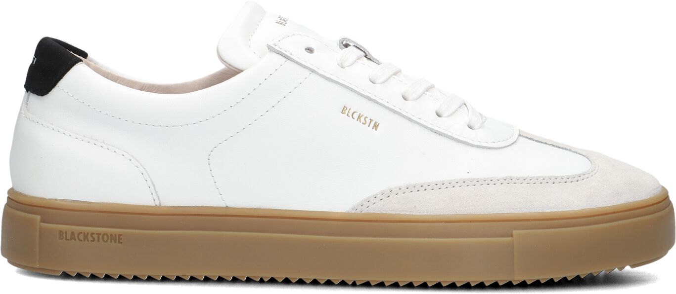 Blackstone Lage Sneakers Heren Slate Harper, Maat: 40, Materiaal: Leer, Kleur: Wit