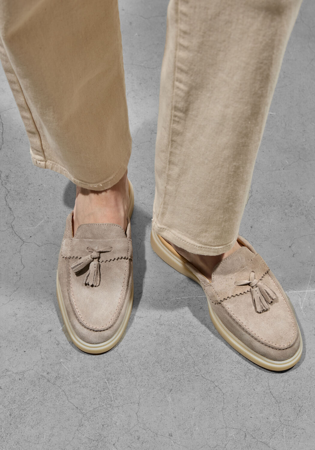 Taupe Mason Garments Loafers AMALFI MULE - medium