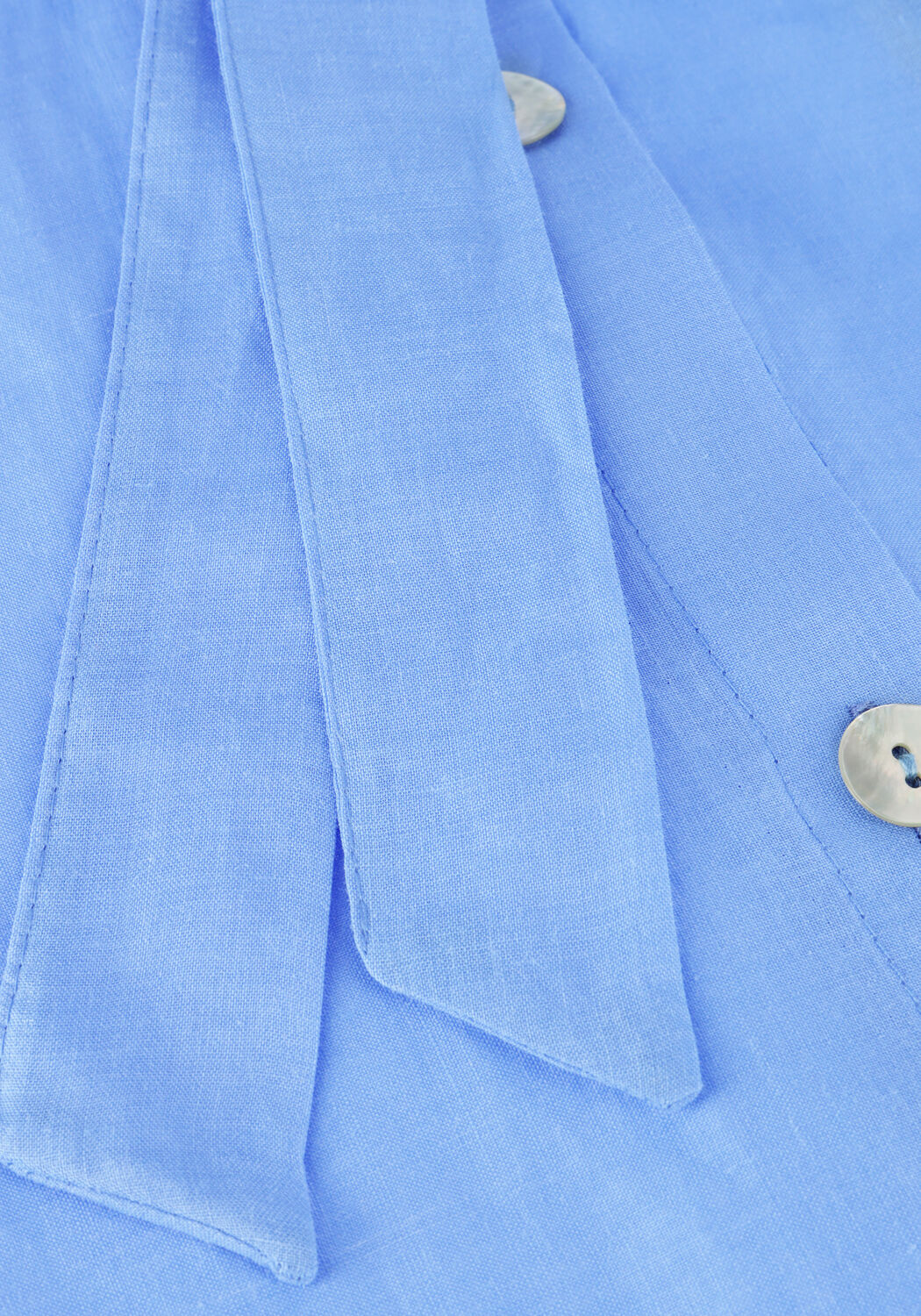 Blauwe GREEK ARCHAIC KORI Midi jurk 130463 - large