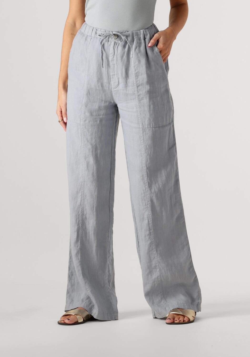 Moscow Wide Jeans Dames 94-02-pomalie-1, Maat: S, Kleur: Blauw afbeelding 1
