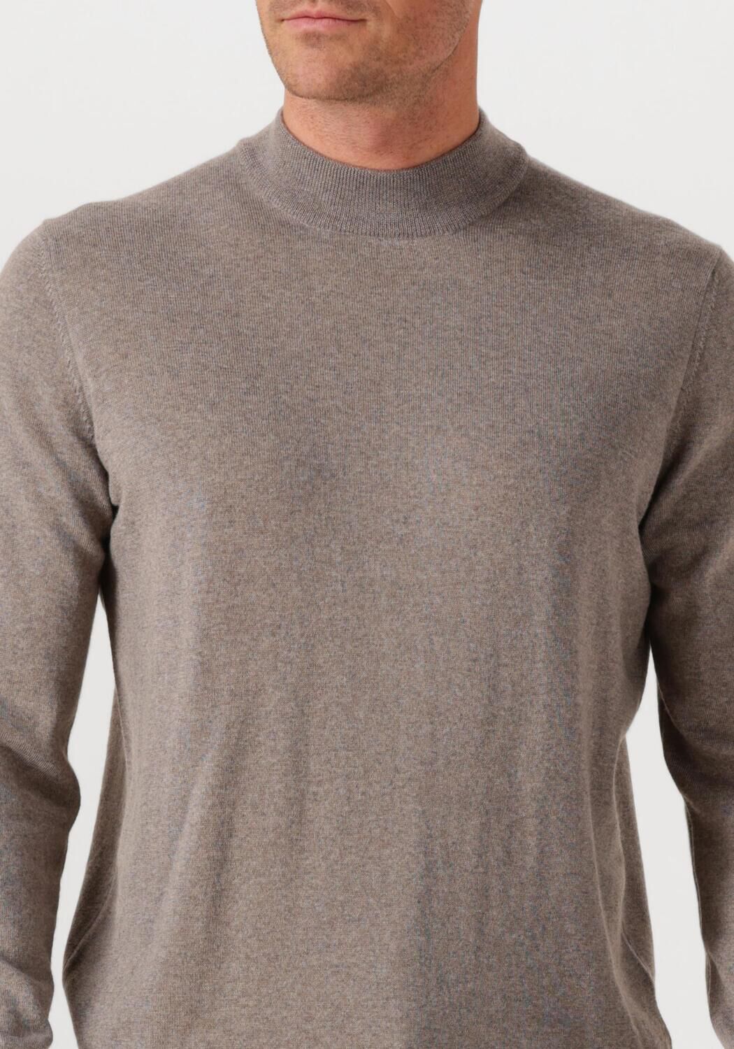 Bruine GRAN SASSO Trui MOCK L SLV - large