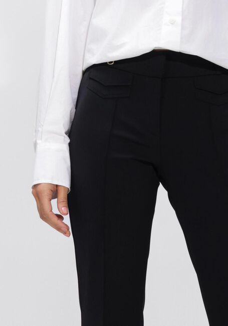 Zwarte CAMBIO Flared broek FARAH FLAP POCKET SCHMUCK-EMBLEM - large