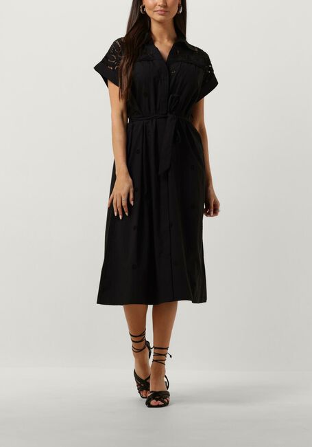 Zwarte SUNCOO Midi jurk COCO - large