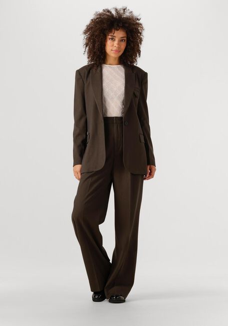 Bruine COPENHAGEN MUSE Wijde broek CMTAILOR-PANTS - large