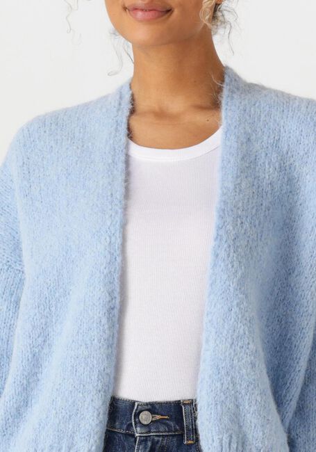 Lichtblauwe KNIT-TED Vest BECKY - large