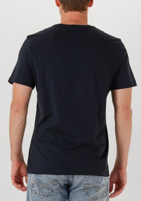Donkerblauwe PARAJUMPERS T-shirt PATCH TEE - large