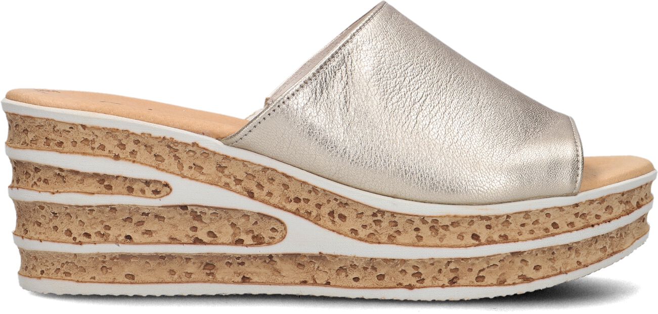 Gabor Slippers
Dames 650.1, Maat: 39, Materiaal: Leer, Kleur: Goud