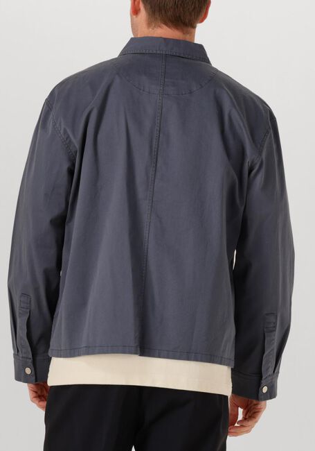 Donkerblauwe BRAM'S FRUIT Overshirt CHORE OVERSHIRT - large