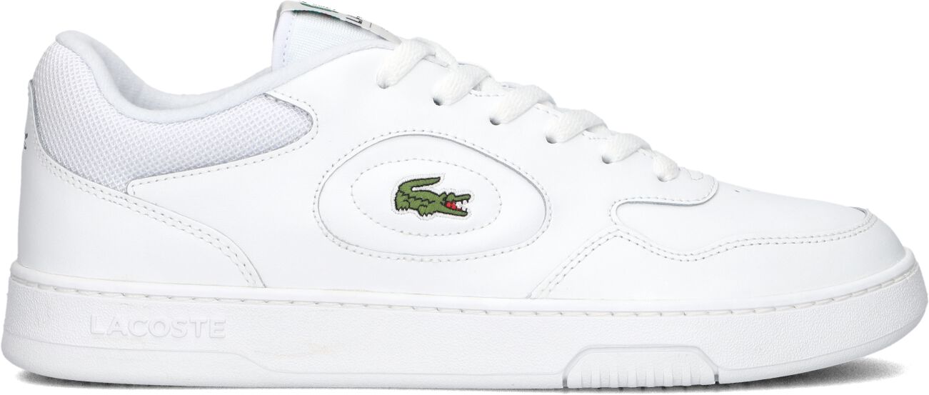 Lacoste Lage Sneakers Heren Lineset, Maat: 42, Materiaal: Leatherlook, Kleur: Wit