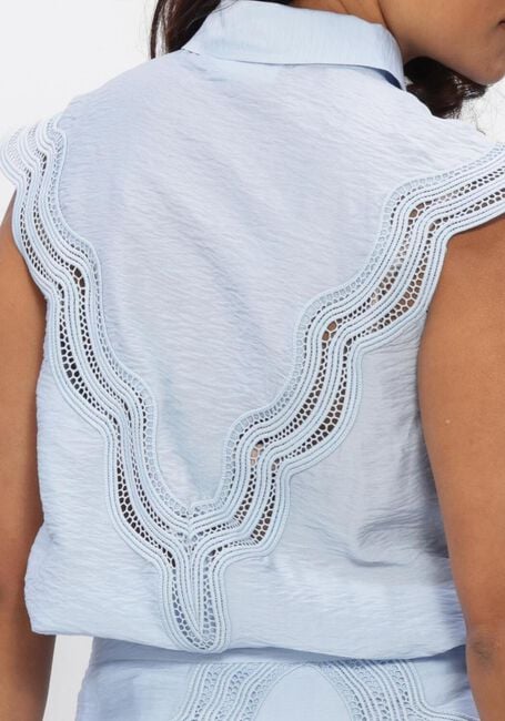 Lichtblauwe COPENHAGEN MUSE Top CMCOLE-SHIRT - large