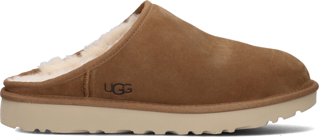 UGG Pantoffels
Heren M Classic Slip-on, Maat: 40, Materiaal: Suède, Kleur: Cognac