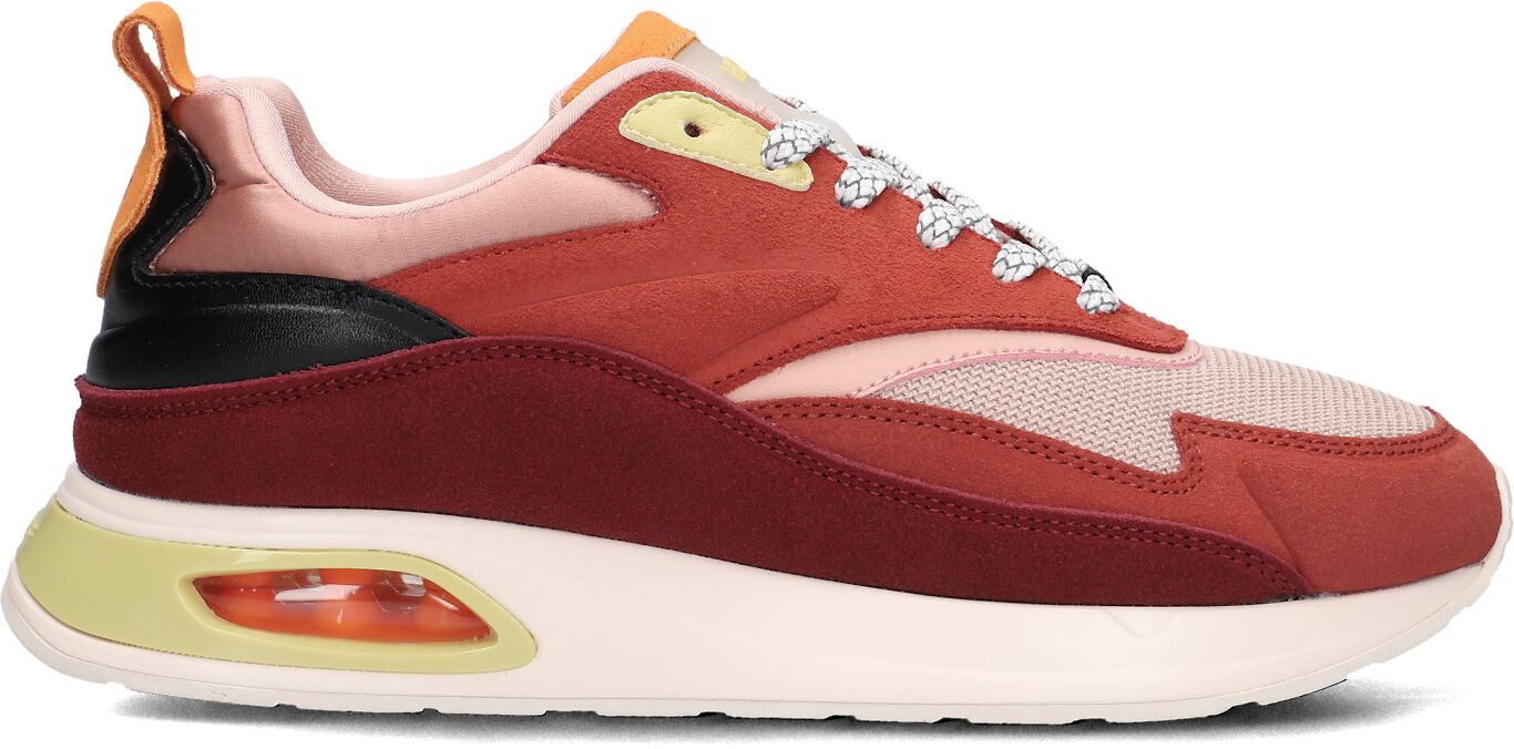 The Hoff Brand Lage Sneakers Dames Maracana, Maat: 40, Materiaal: Suède, Kleur: Rood