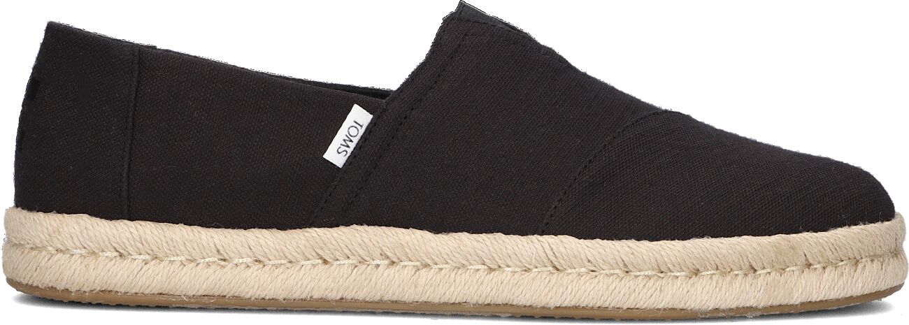 Toms Instappers
Heren Alp Rope 2.0, Maat: 40,5, Materiaal: Canvas, Kleur: Zwart