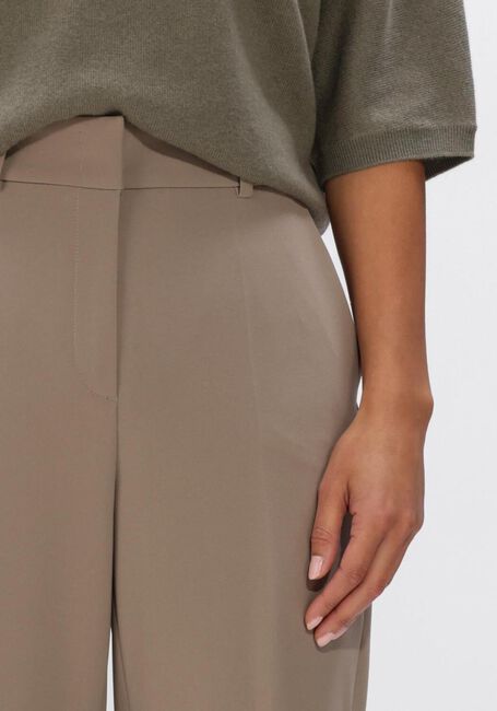 Taupe CAMBIO Wijde broek AMELIE - large