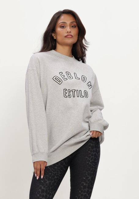 Grijze DEBLON SPORTS Sweater PEYTON SWEATER - large