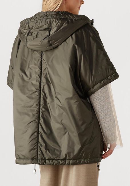 Donkergroene MAX MARA Gewatteerde jas GREENCI - large