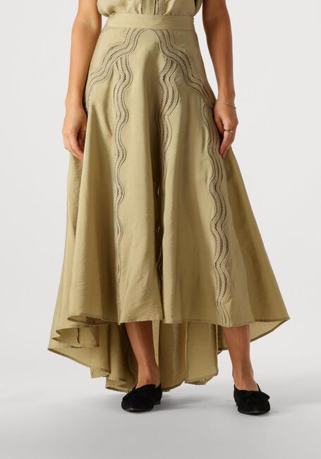 Groene COPENHAGEN MUSE Maxirok COLE SKIRT - large