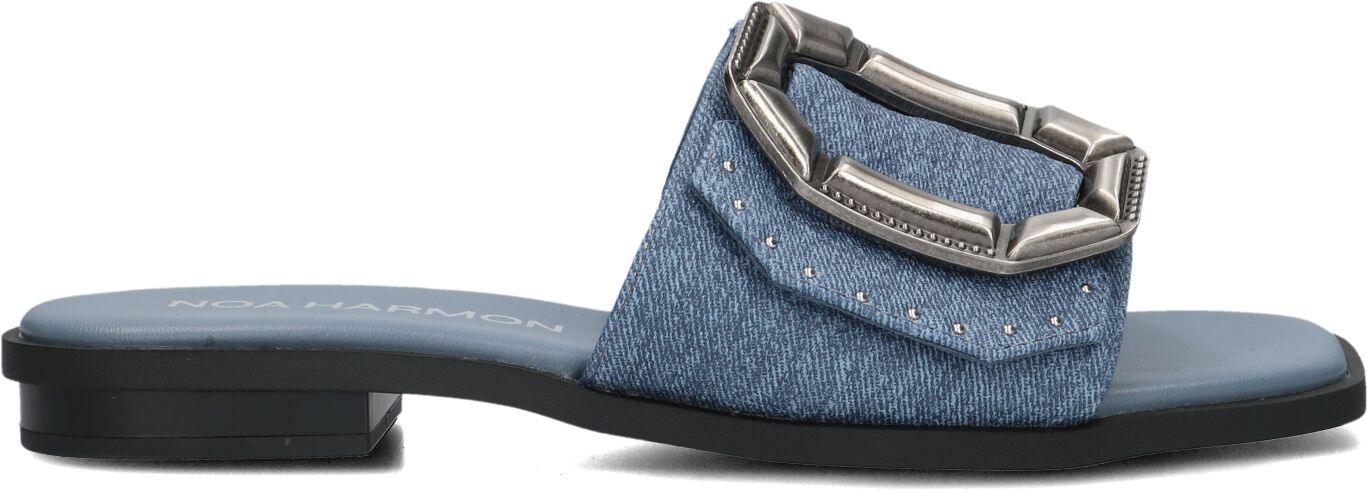 Noa Harmon Slippers
Dames 9736, Maat: 41, Materiaal: Leer, Kleur: Blauw