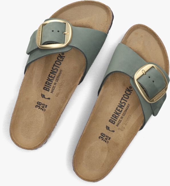 Groene BIRKENSTOCK Slippers MADRID BUCKLE NUB SLIP Groene BIRKENSTOCK Slippers MADRID BUCKLE NUB SLIP - large