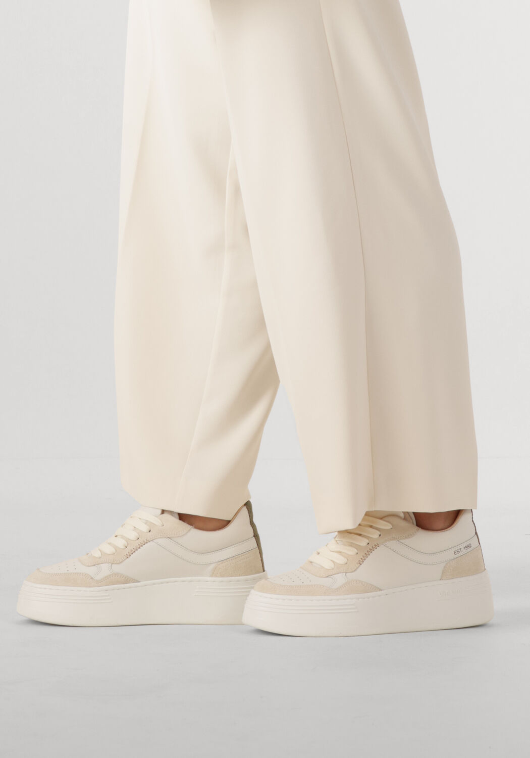 Witte VIA VAI Lage sneakers ISA CECILE - large