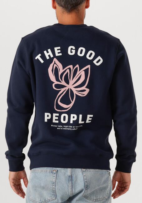 Donkerblauwe THE GOODPEOPLE Sweater LITO - large