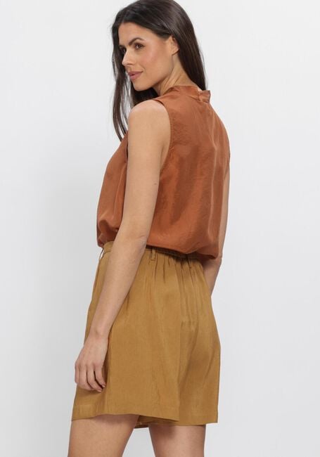 Bronzen FORTE FORTE Blouses HABITAI SILK V NECK - large