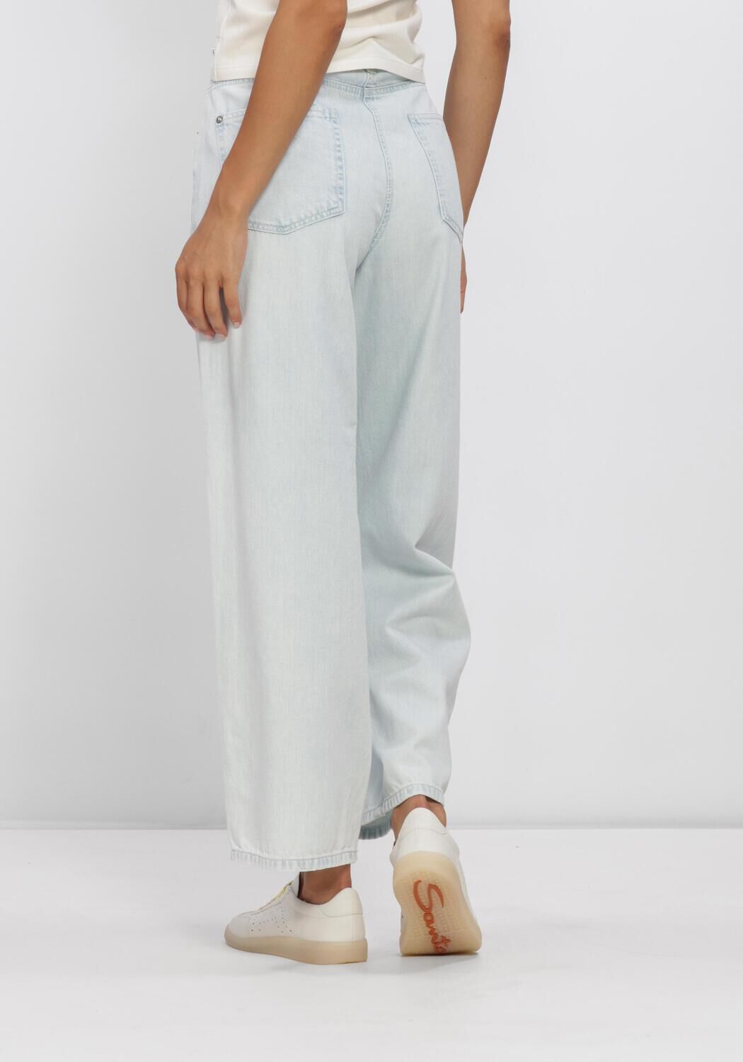 Blauwe CAMBIO Mom jeans BAGGY - large