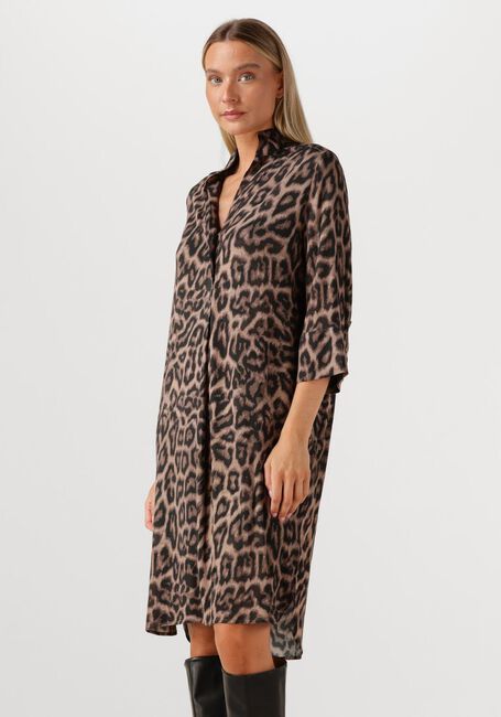 Bruine DEA KUDIBAL Midi jurk KAMILLES - large