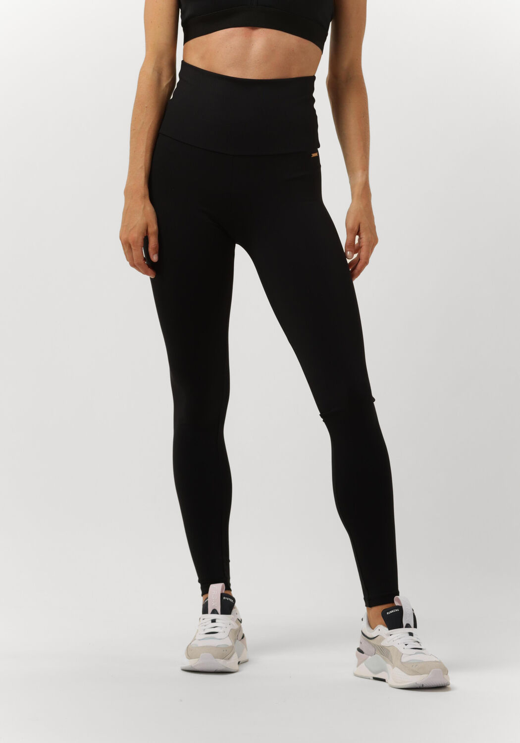Deblon Sports Legging Dames Classic Leggings High Waistband, Maat: M, Kleur: Zwart afbeelding 1