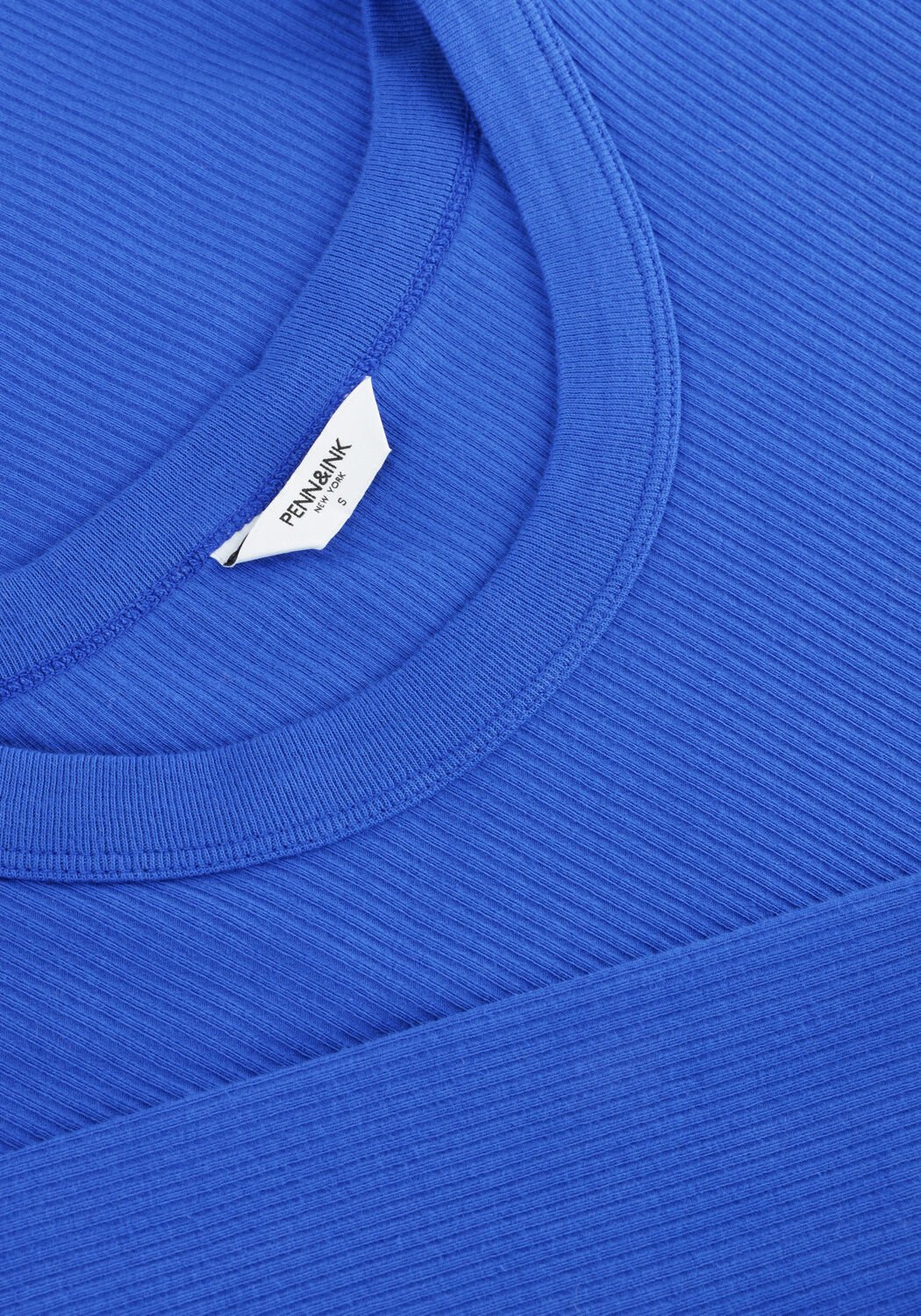 Blauwe PENN & INK Tops & T-shirts LONGSLEEVE W25F1745 - large