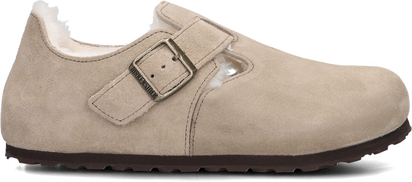 Birkenstock Instappers
Dames London W, Maat: 36, Materiaal: Suède, Kleur: Taupe