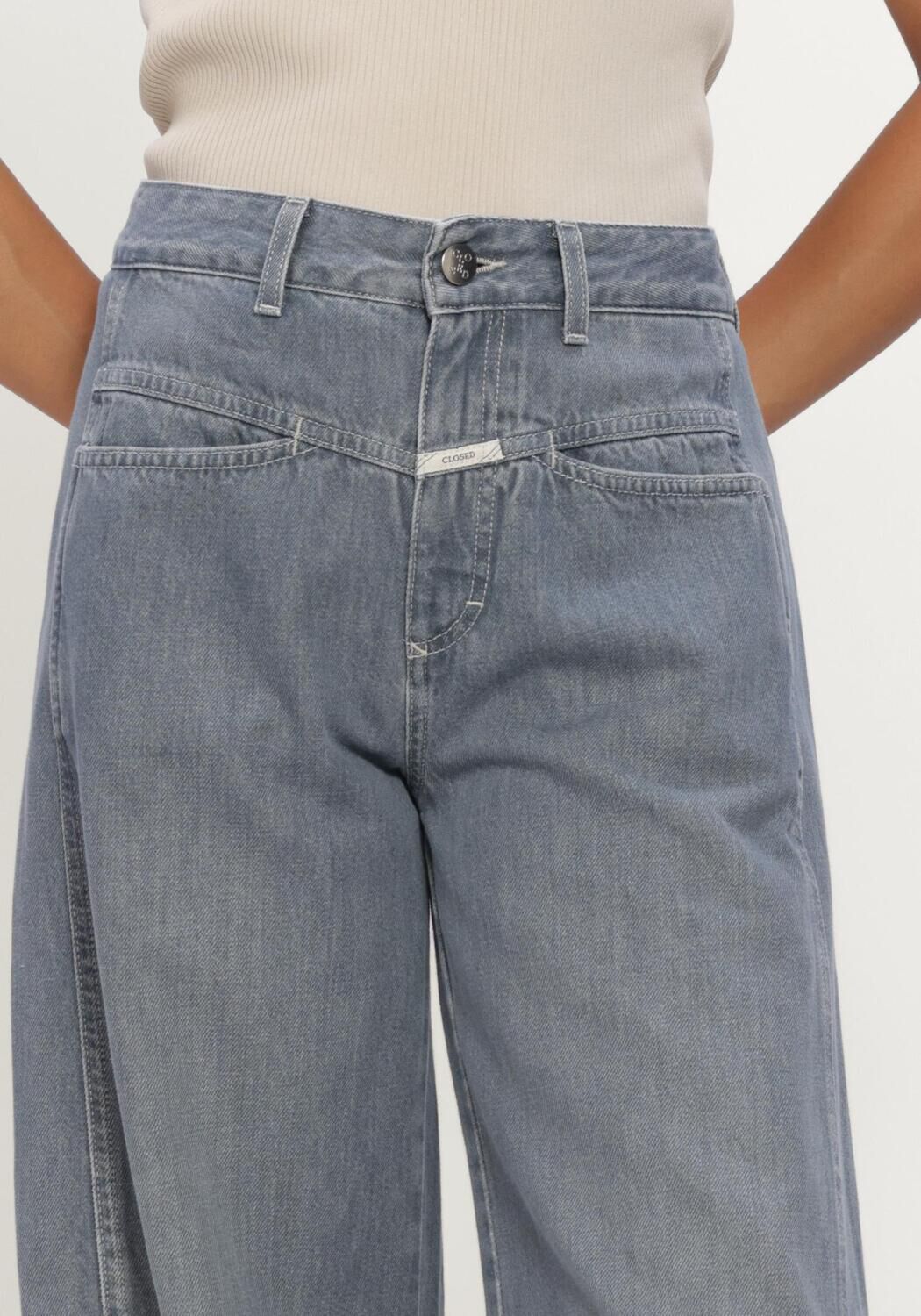 Lichtblauwe CLOSED Wide jeans TORI-X - large