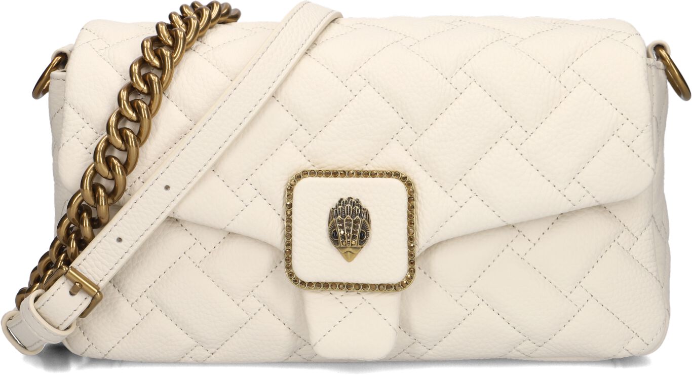 Kurt Geiger London Kurt Geiger London Schoudertas Dames Pimlico Bag, Materiaal: Leer, Kleur: Gebroken wit
