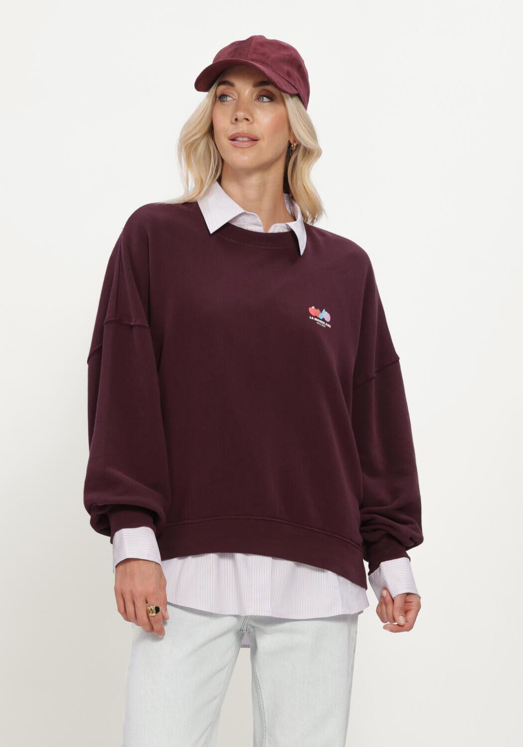 Bruine AMERICAN VINTAGE Sweater ATUBAY - large