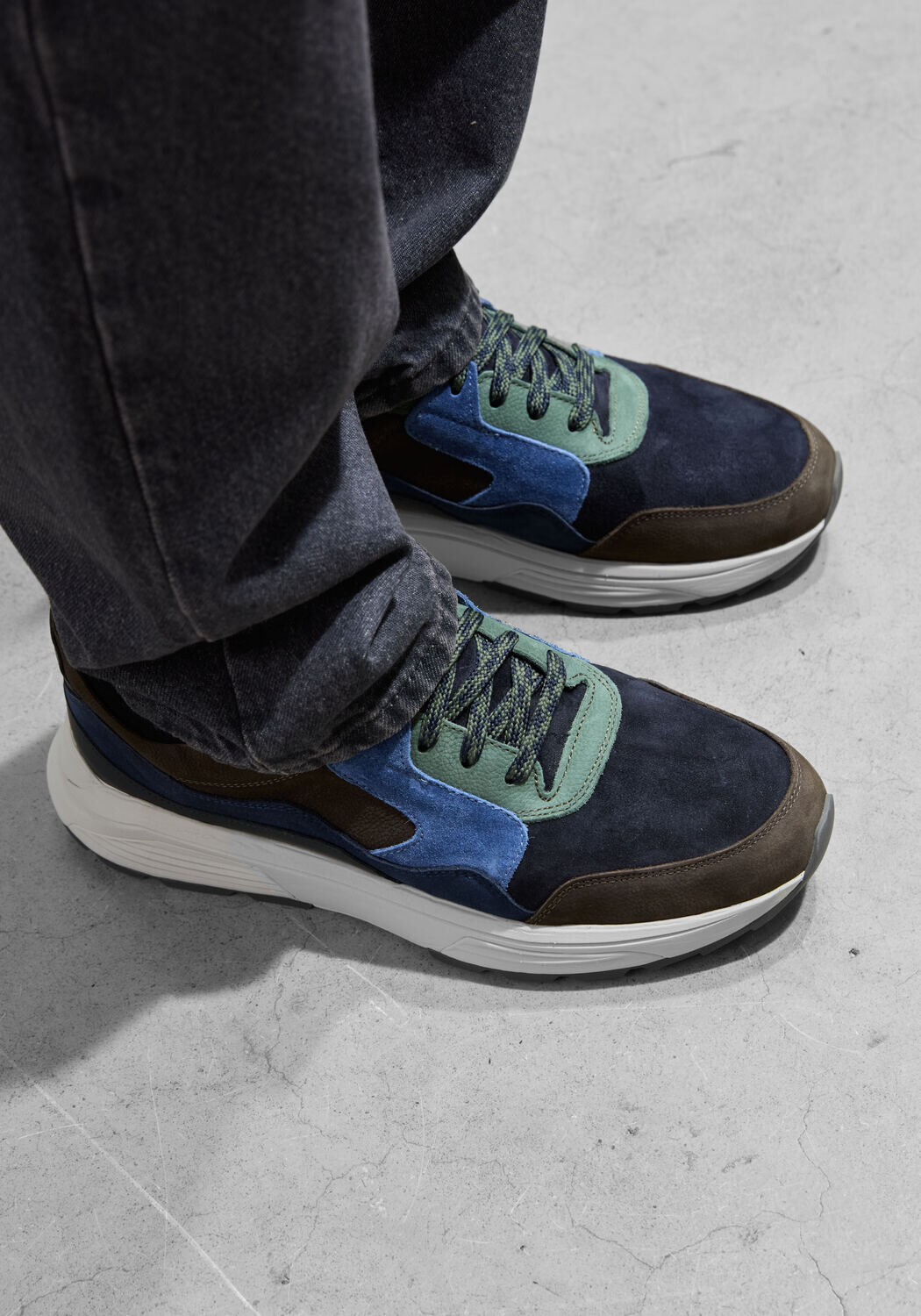 Blauwe XSENSIBLE Lage sneakers SUE H SNEAKER - large