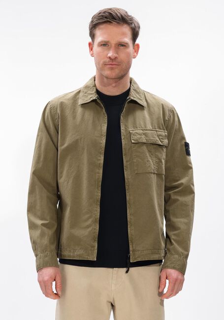 Groene STONE ISLAND Overshirts SHIRTS S00WN - large