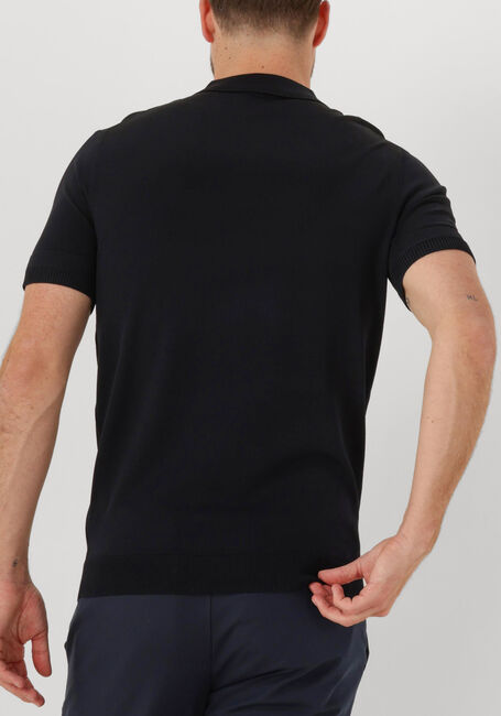 Donkerblauwe GENTI T-shirt POLO BUTTON SS K2046-1260 - large