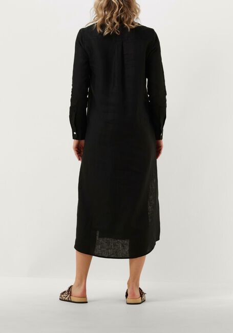 Zwarte RESORT FINEST Maxi jurk SHIRT DRESS - large