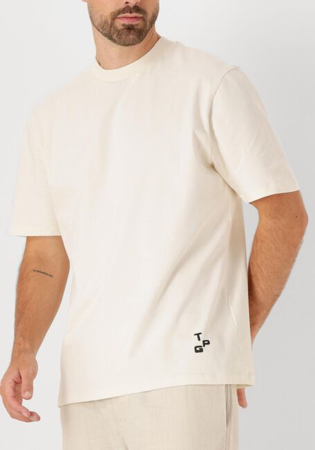 Gebroken wit THE GOODPEOPLE T-shirt TITAN - large