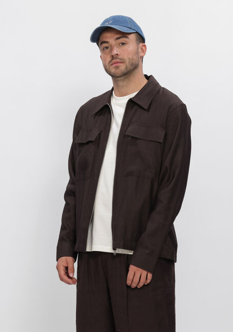 Taupe NN.07 Overshirts ALBAN 1808 - large