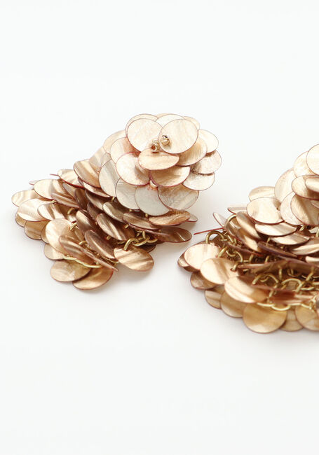 Gouden LOTT. GIOIELLI Oorbellen CE SQ SEQUIN SHELL LOOK WATERFALL - large